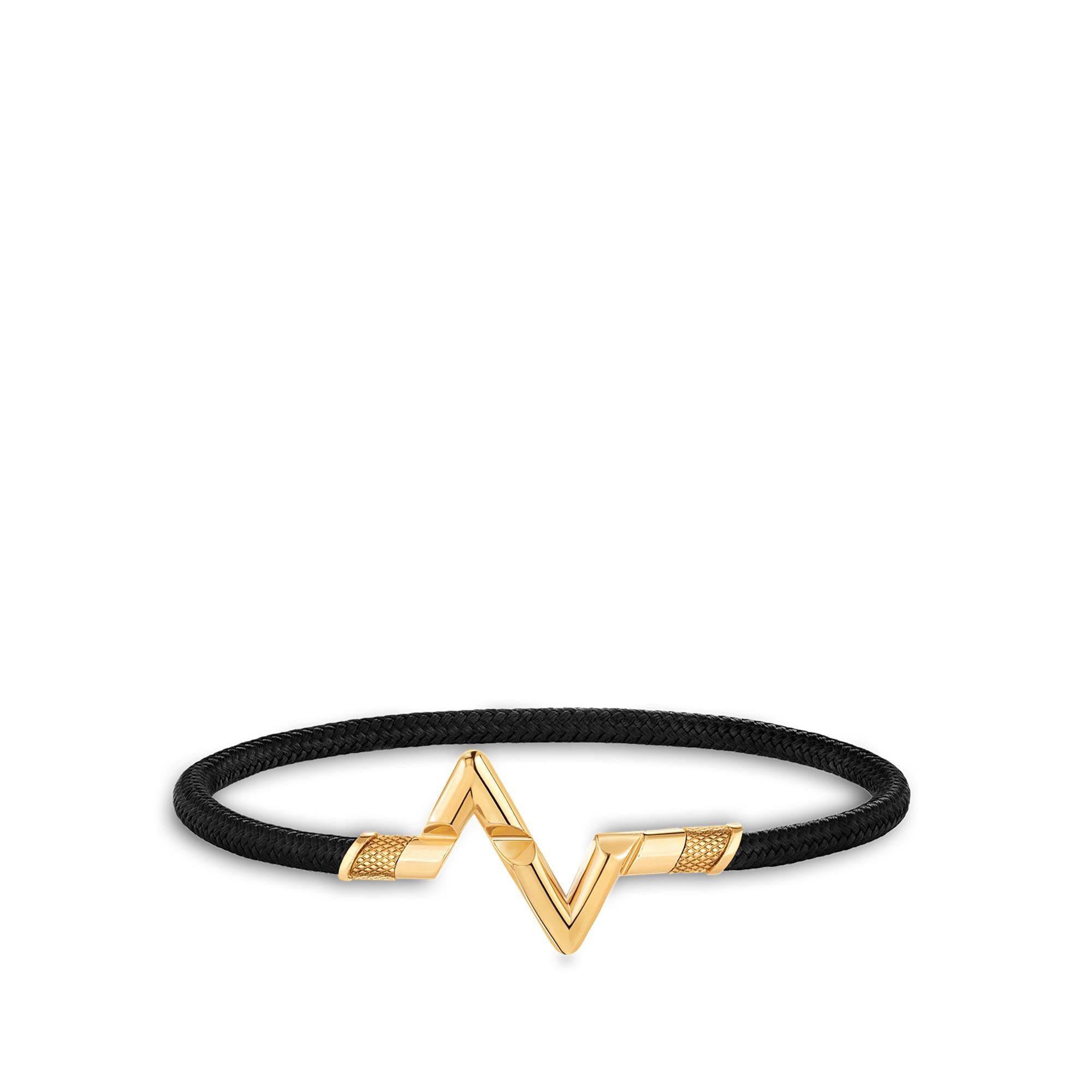 LV Volt Upside Down Play Large Bracelet, Yellow Gold - Categories | LOUIS  VUITTON